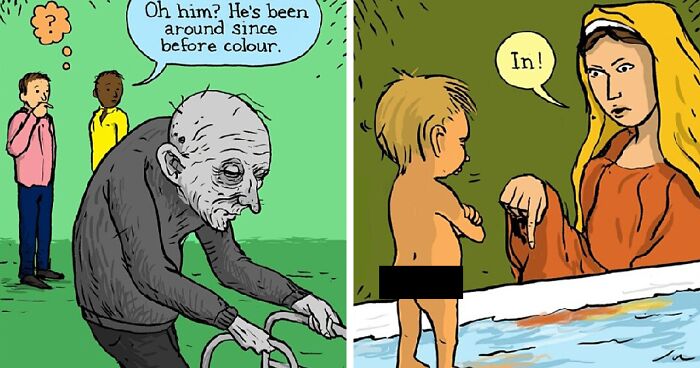 This Artist's Comics Are The Definition Of Witty And Absurd (50 New Pics)