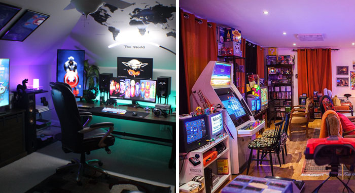 32 Game Room Ideas to Turn Your Gaming Cave Dream into Reality