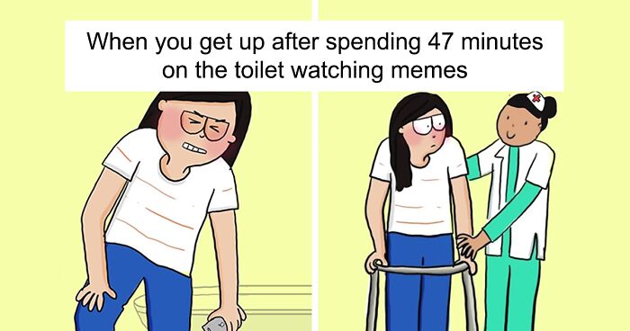 Artist Creates Comics About Daily Struggles That Most People Can Relate To (65 New Pics)