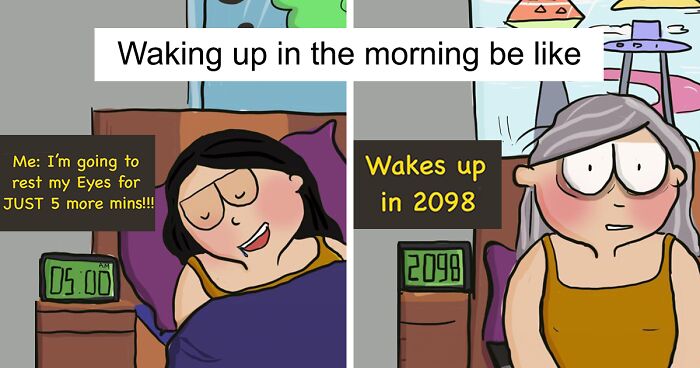 This Artist Illustrates Daily Struggles In Light-Hearted, Humorous Comics (65 New Pics)