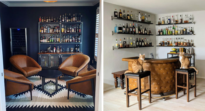 35 Home Bar Ideas For a Happy Hour at Any Hour