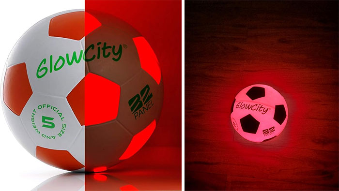 56% Off A Glowcity Glow In The Dark Soccer Ball