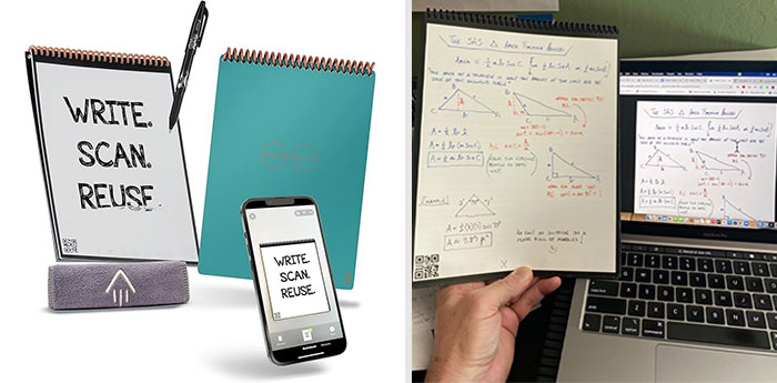 56% Off A Rocketbook Flip Reusable Smart Notepad