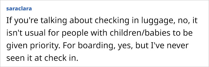 "[Am I Being Unreasonable] To Think That It's OK To Jump The Queue When With An Infant?"