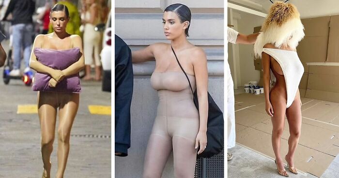 Kanye West Has A 'Secret' Team For Making Bianca Censori’s Wildly Inappropriate Outfits On The Spot