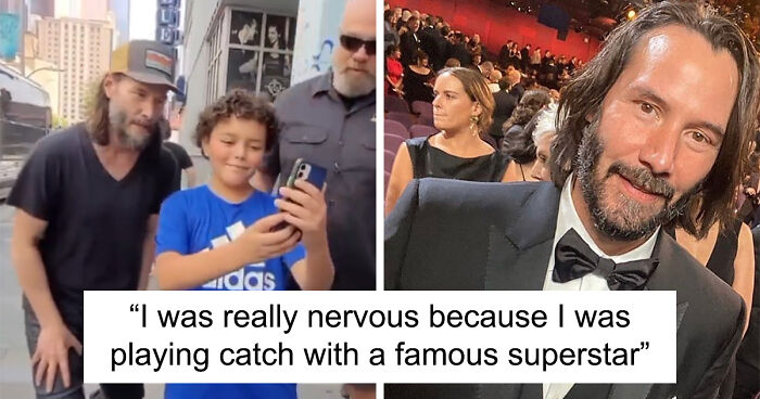 Keanu Reeves Once Again Proves That He’s A Good Guy By Agreeing To Play Catch With 9 Y.O. Fan