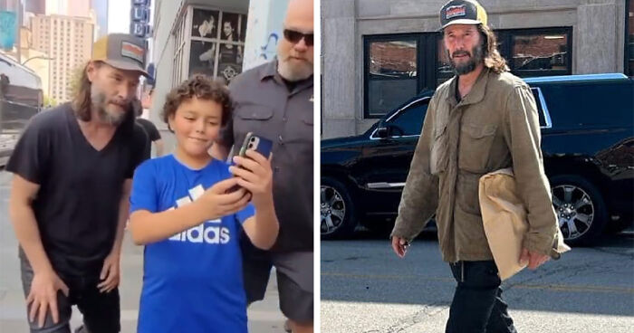 9 Y.O. Has “Top Moment Of His Life” When Keanu Reeves Played Catch With Him