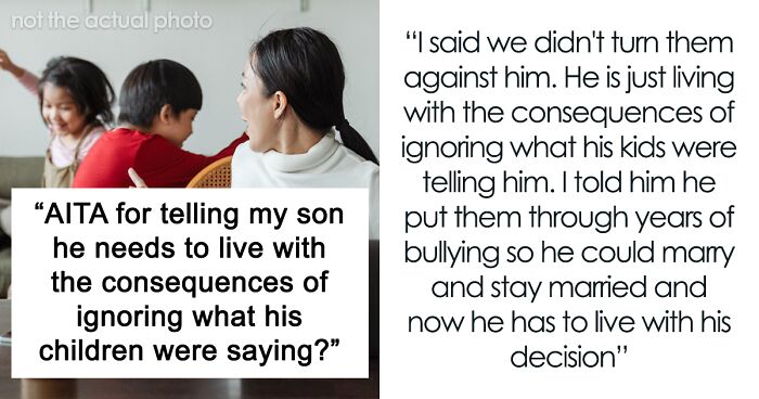 Dad Has To Face Consequences Of Not Listening When Kids Said Their Stepsiblings Bullied Them