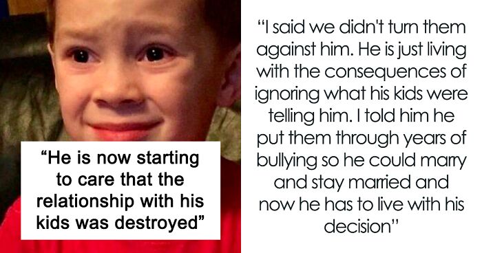 Father Did Nothing To Prevent Own Kids From Being Bullied By Stepsiblings, Faces Consequences Later