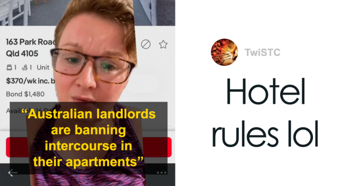 Landlord Demands Future Tenants Not Have Any Guests Staying The Night, People Have Thoughts