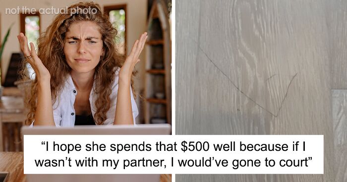 Woman Asks If Her Landlord Is Reasonable For Charging $1,000 For A Scratch On The Floor