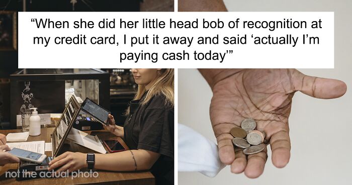 “It’s Cheaper To Pay With Cash”: Cashier Eats Her Words After Customer Maliciously Complies