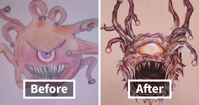 65 Pics Of Art Progress Shared By Members Of This Online Community