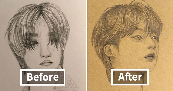 On This Online Group, Artists Share How Their Work Improved Over A Period Of Time (65 Pics)