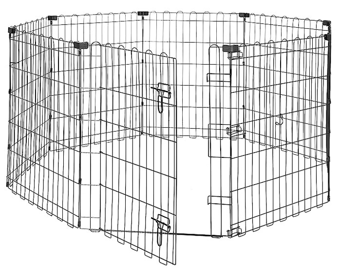 Amazon Basics Octagonal Dog Play Pen