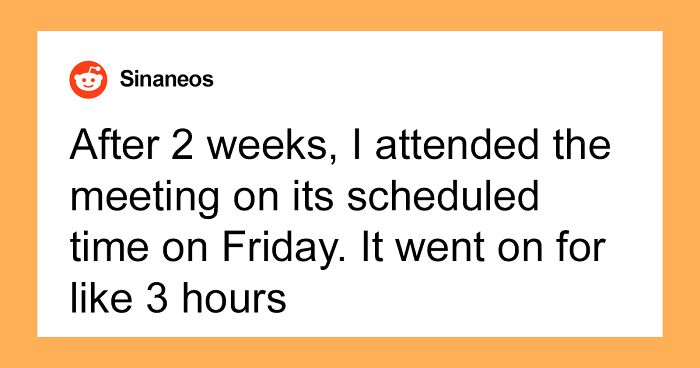 Employee Keeps Postponing Meetings To Keep The System Afloat, Chaos Ensues When People Complain