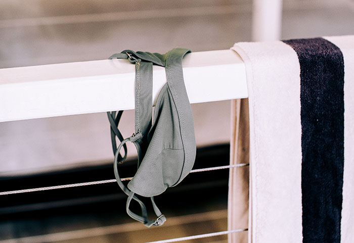 Fanny Pack Hanging on a Railing