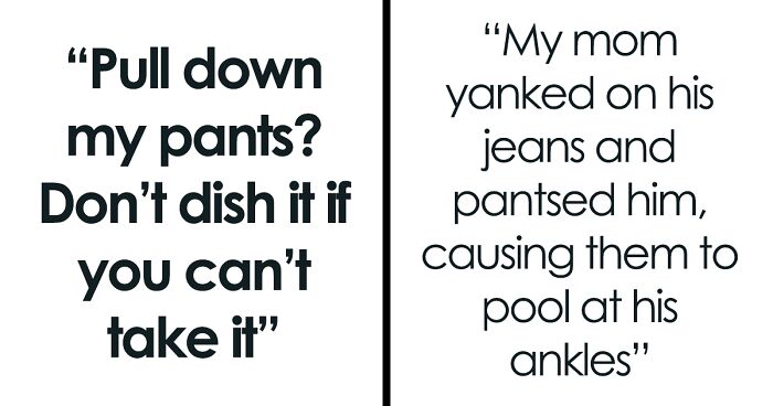 Woman Doesn't Realize That Pulling Down Someone's Pants Doesn't Mean They Won't Do The Same To Her