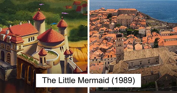 To Celebrate 100th Anniversary, Disney Revealed Real-Life Places That Inspired Iconic Movie Settings (30 Pics)