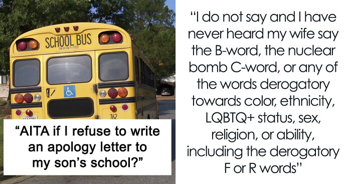 Parents Deny Teaching 3 Y.O. Profanity And Refuse To Draft An Apology Letter To School