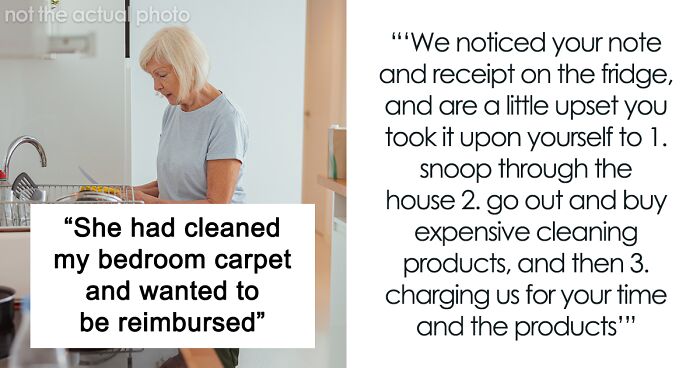 MIL Demands To Be Paid Over $200 For Cleaning House Whilst DIL Was Away Giving Birth