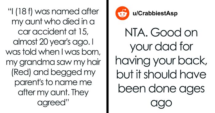 18 Y.O. Loses Temper After Once Again Her Grandma Tried To Turn Her Into Her Dead Daughter