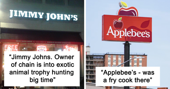 Someone Asked What The Worst Chain Restaurant Is, 40 People Didn’t Hold Back