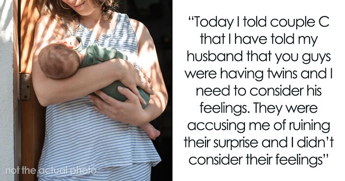 Woman Is Called Selfish For Telling Her Husband Friends Are Having Twins To Protect His Feelings