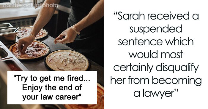 Law Student Bullies Pizza Shop Coworker, He Discovers That She’s Illegally Claiming Welfare