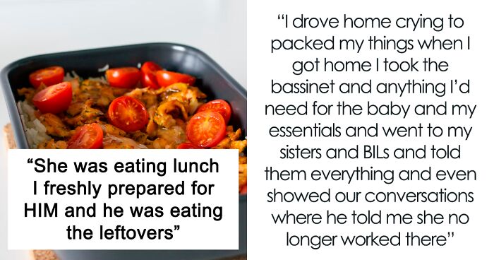 Breastfeeding Wife Skips Lunch To Give Bigger Portion To Husband, He Shares It With Woman At Work