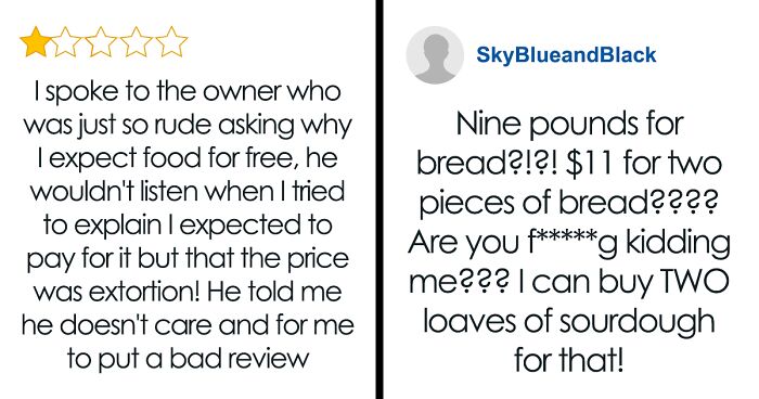 Customer Leaves A Bad Review For Cafe, Its Owner Replies, Revealing The Reality Behind It