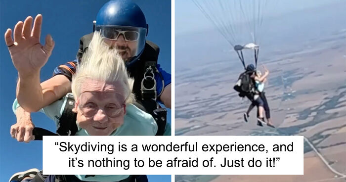 A 104-Year-Old Just Became The Oldest Person To Tandem Skydive