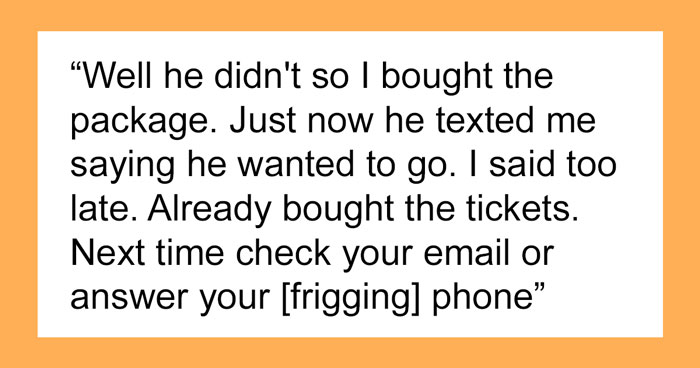 “AITA For Telling My Son That He’s Not Coming On Vacation Because He Didn’t Check His Emails?”