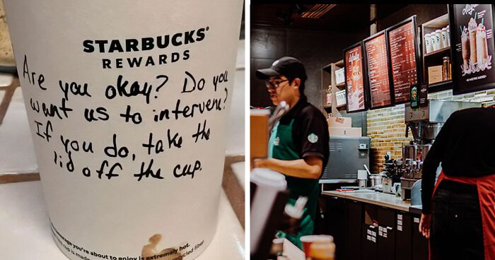 Starbucks Barista's “Secret” Note To Help A Teenage Girl Sparks Heated Debate Online