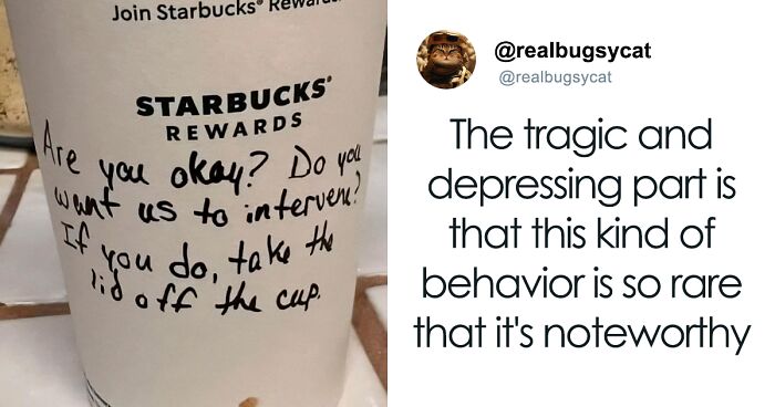 Men Fume Over Starbucks Worker Writing A 