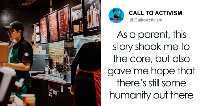 Internet Is Split Over Starbucks Worker Writing Note On A Cup To Save Girl From A Stranger