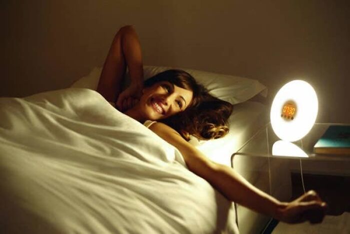 A Wake-Up Light Alarm Clock That'll Have You Waking Up Feeling More Refreshed Than Ever By Waking You Up Gradually — The Light Will Grow Increasingly Brighter In The Half-Hour Leading Up To Your Alarm — And You Can Kiss Grogginess Goodbye!