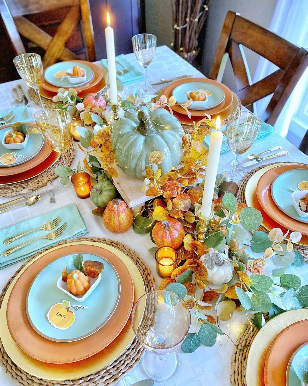 47 DIY & Easy Thanksgiving Table Decor Ideas for a Fabulous Fall Feast ...