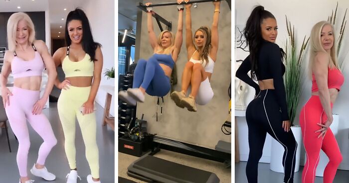 Internet Stunned As Super Fit Granny, Mom, And Daughter Who Share Clothes Can’t Be Told Apart