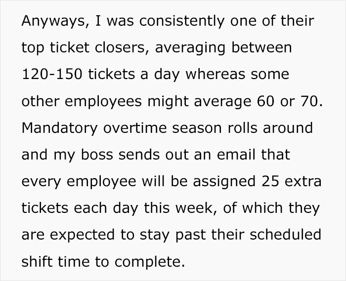 Boss Wants The Most Efficient Employee To Stay Late Like Everyone Else, They Maliciously Comply