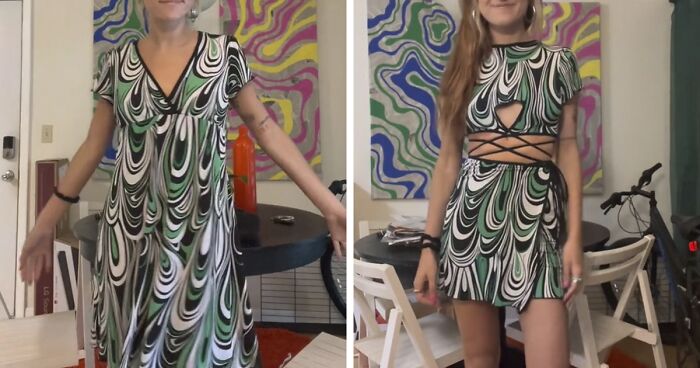 Woman Transforms Thrift Store Finds Into Fun Outfits, And The Internet Loves It (31 Posts)