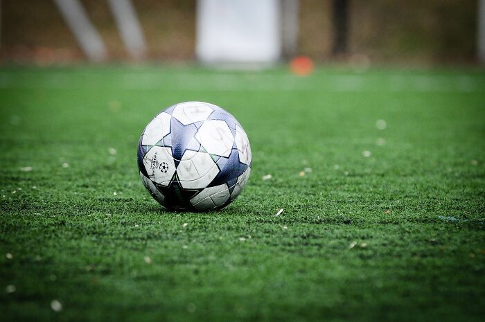 football ball in field