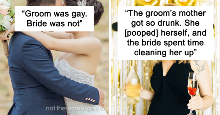 “Groom Was Gay. Bride Was Not”: 49 Of The Wildest Weddings That Event Staff Have Ever Witnessed