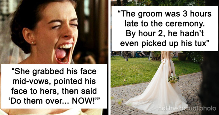 49 Of The Wildest And Most Bizarre Weddings That Event Staff Have Ever Witnessed