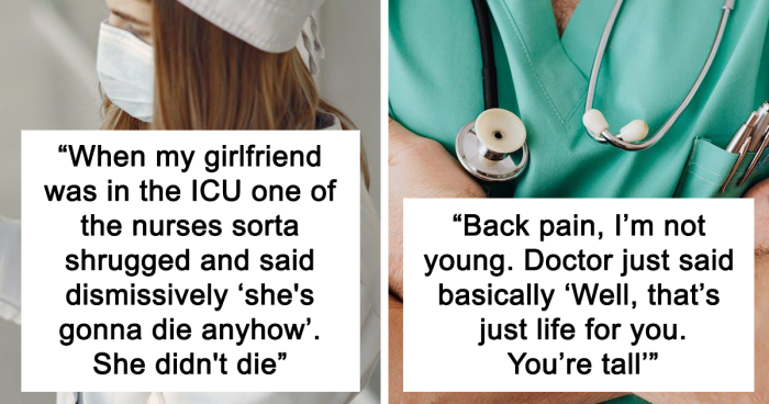 61 Of The Weirdest Takes That Came Out Of A Medical Professional's Mouth, As Seen On This Thread