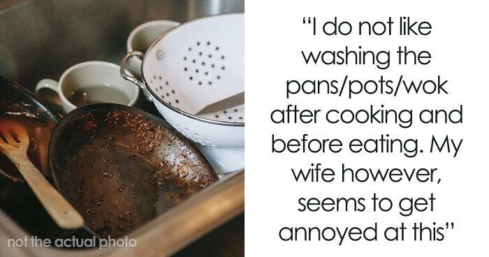 Man Maliciously Complies With His Wife, Scrubs The Kitchen Instead Of Making Dinner