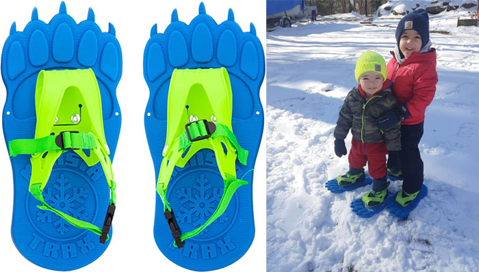 Monsta Trax Kids Snowshoe: A fun and safe way for your little ones to leave cool monster tracks in the snow, taking their snow adventures to a whole new level!