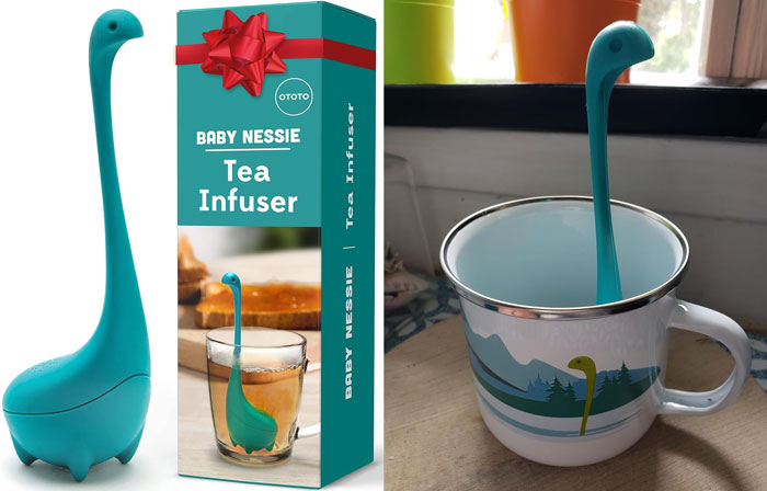 Baby Nessie Loose Leaf Tea Infuser: A fun, kid-friendly tea buddy that adds a pinch of imagination to every brew!