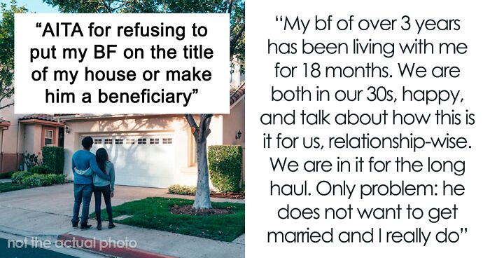 Woman Questions Whether It Was Jerkish Not To Put BF On Her House’s Title, Shares A Surprise Ending