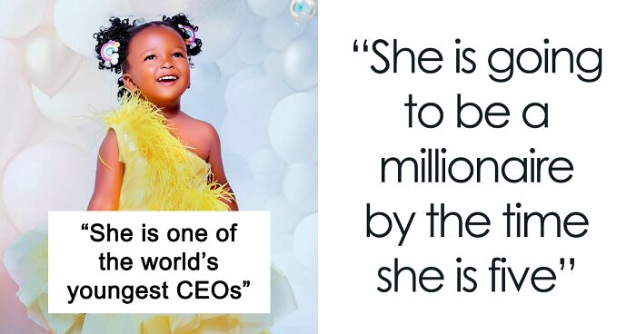 2-Year-Old Girl Dubbed “Boss Baby” After Taking On Beauty Product Business